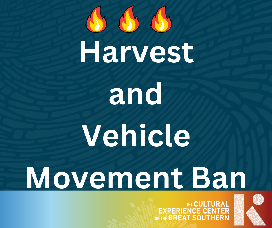 Harvest Ban